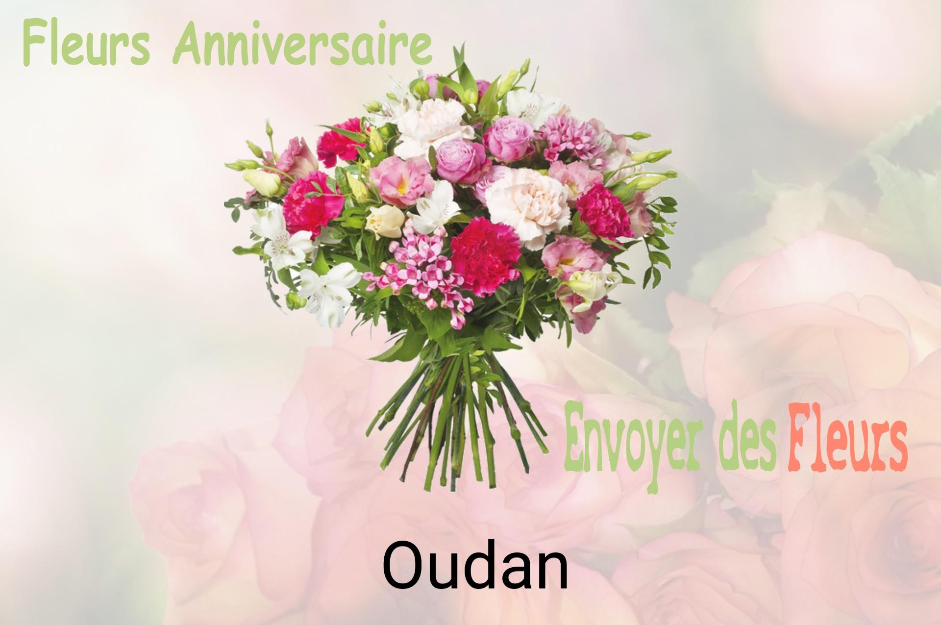 Bouquet de fleurs d’anniversaire livré à Oudan